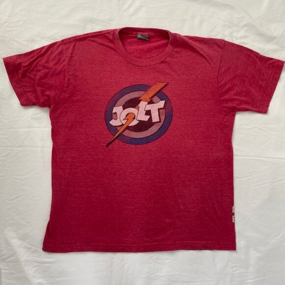 Vintage 80s Jolt Cola Absurd Energy Graphic Tee T Shirt Large - Picture 2 of 9